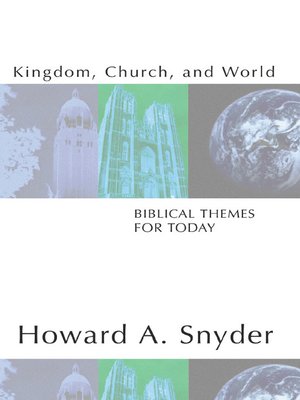 cover image of Kingdom, Church, and World